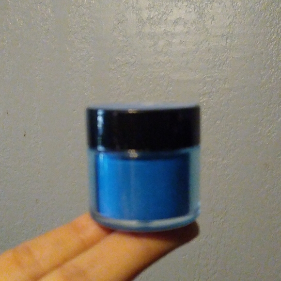 Blue Ocean Mica Cosmetic Grade DIY Nail Art Loose Eyeshadow Pigment Resin Crafts - Picture 7 of 7